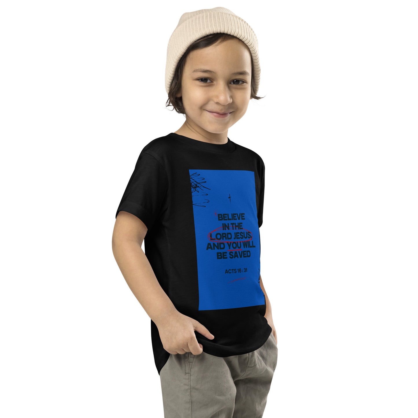 Toddler Jesus Short Sleeve Tee