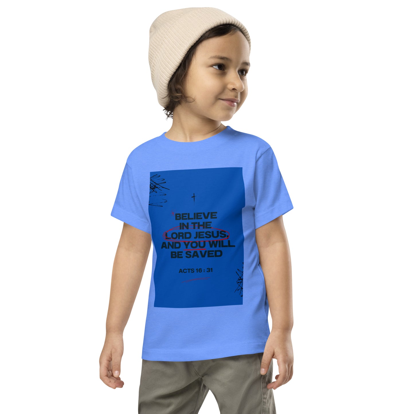 Toddler Jesus Short Sleeve Tee