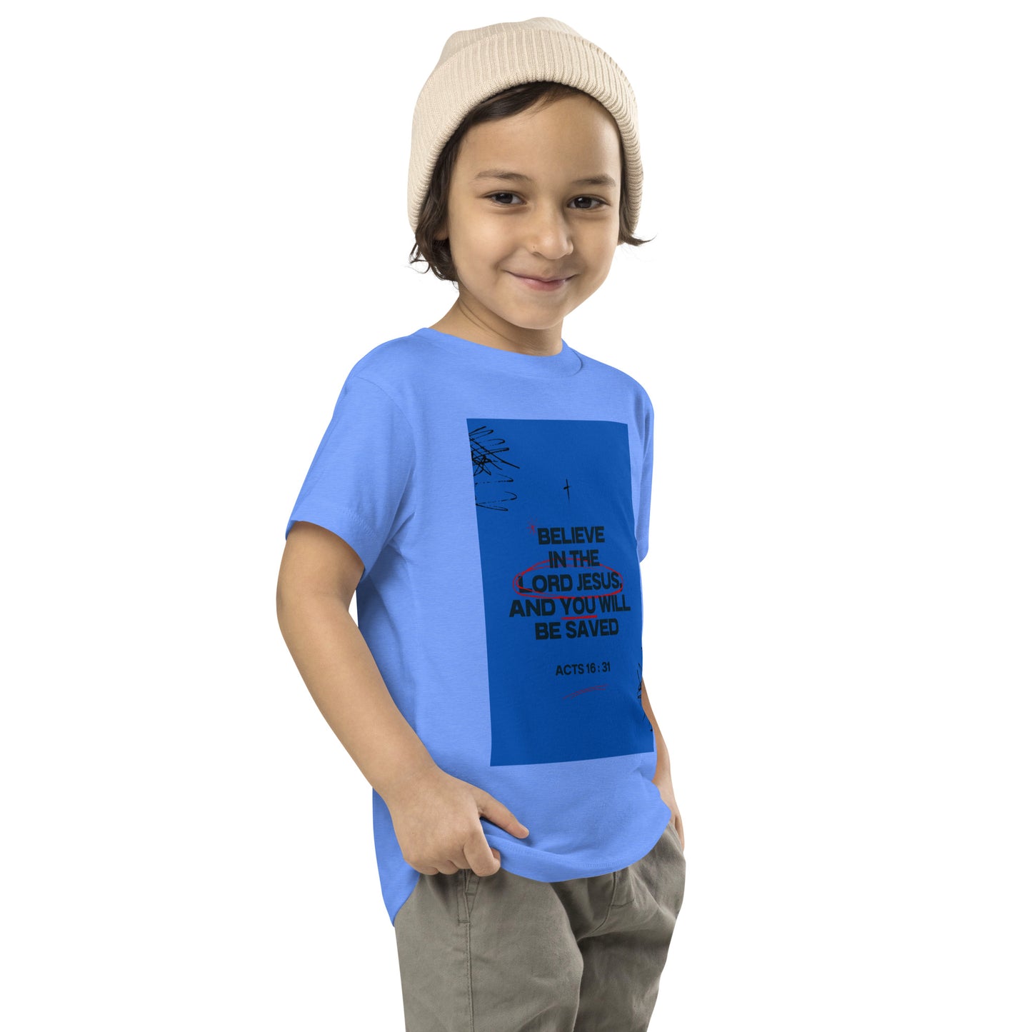 Toddler Jesus Short Sleeve Tee