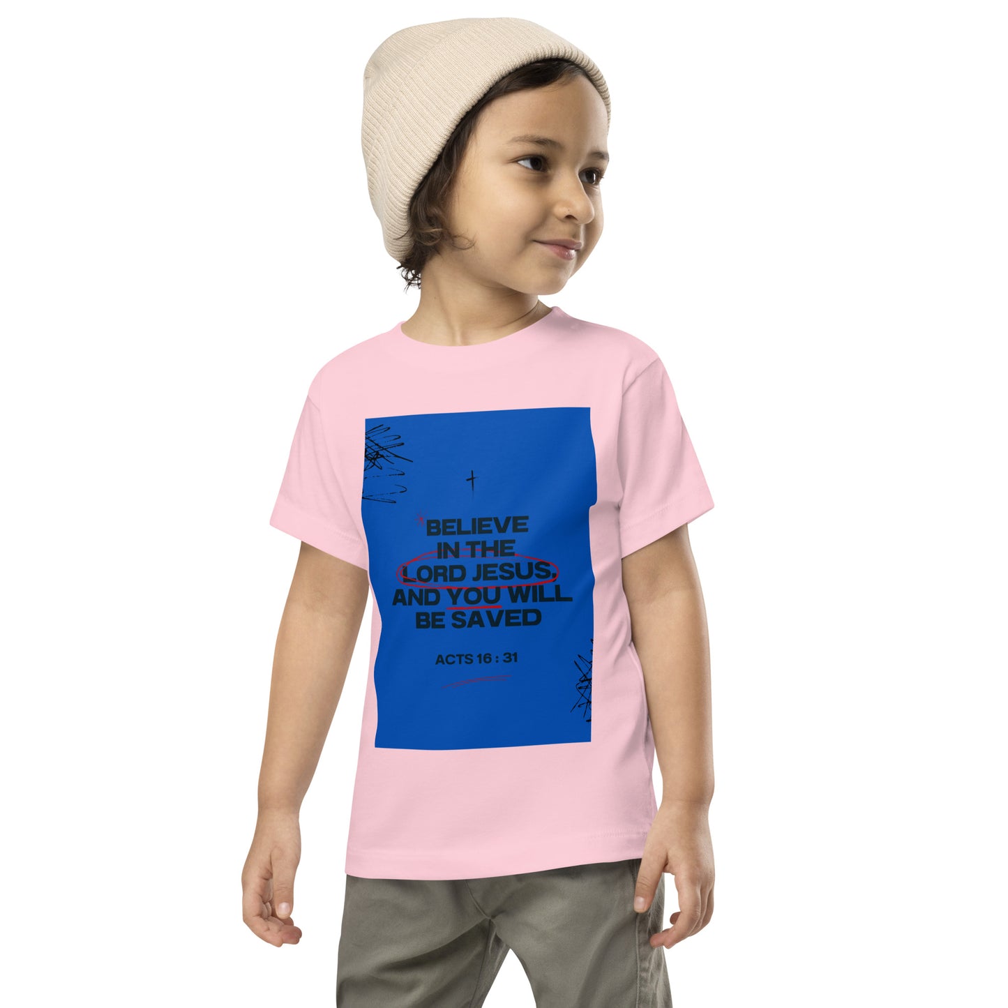 Toddler Jesus Short Sleeve Tee