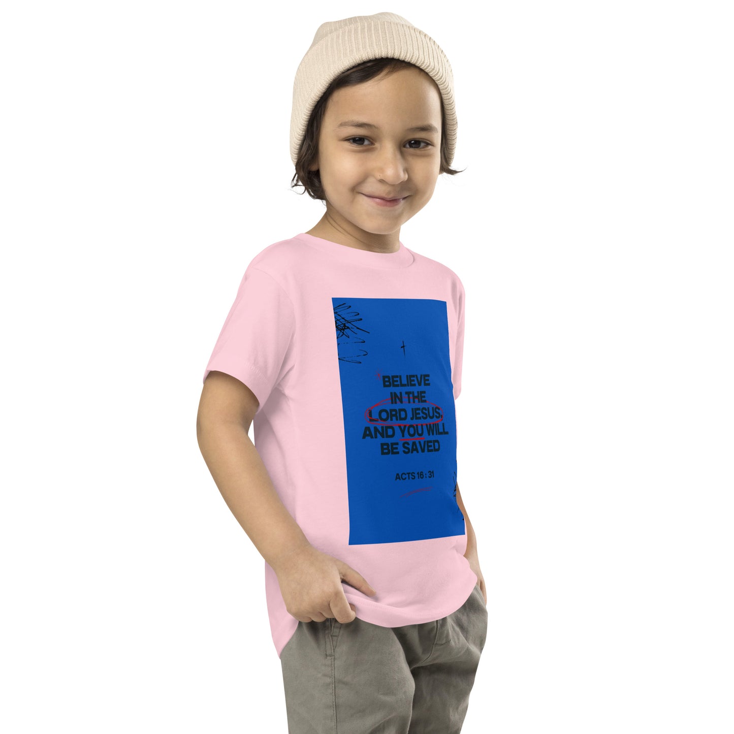 Toddler Jesus Short Sleeve Tee