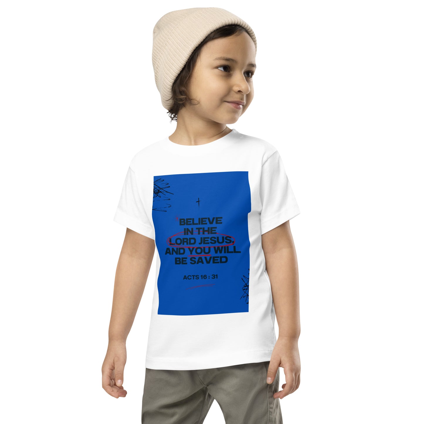 Toddler Jesus Short Sleeve Tee