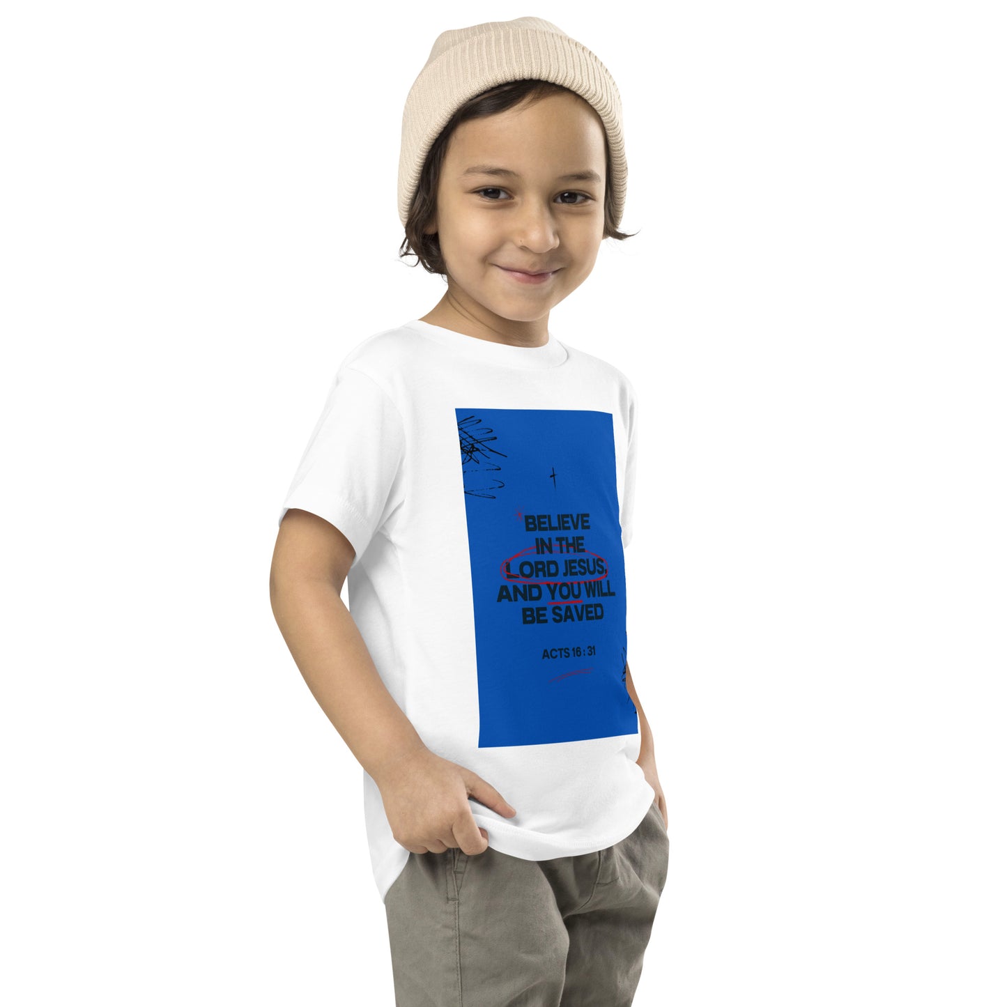 Toddler Jesus Short Sleeve Tee